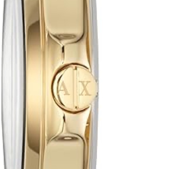 Armani Exchange Gold and Black Watch - Picture 2 of 6